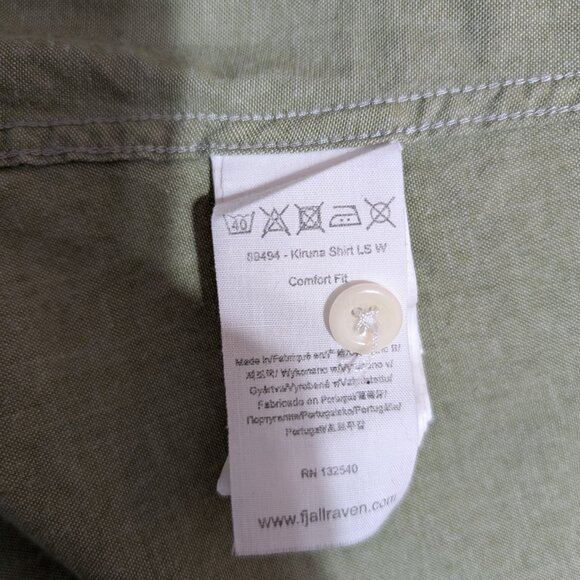 Fjallraven Kiruna Shirt LS Women XS Comfort Fit - Picture 6 of 6